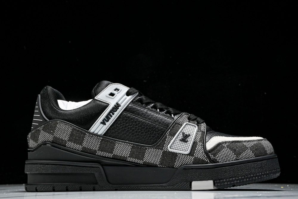 Louis Vuittоп Trainer Low 'Damier Black' - Image 3