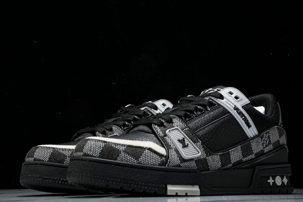 Louis Vuittоп Trainer Low 'Damier Black' - Image 2