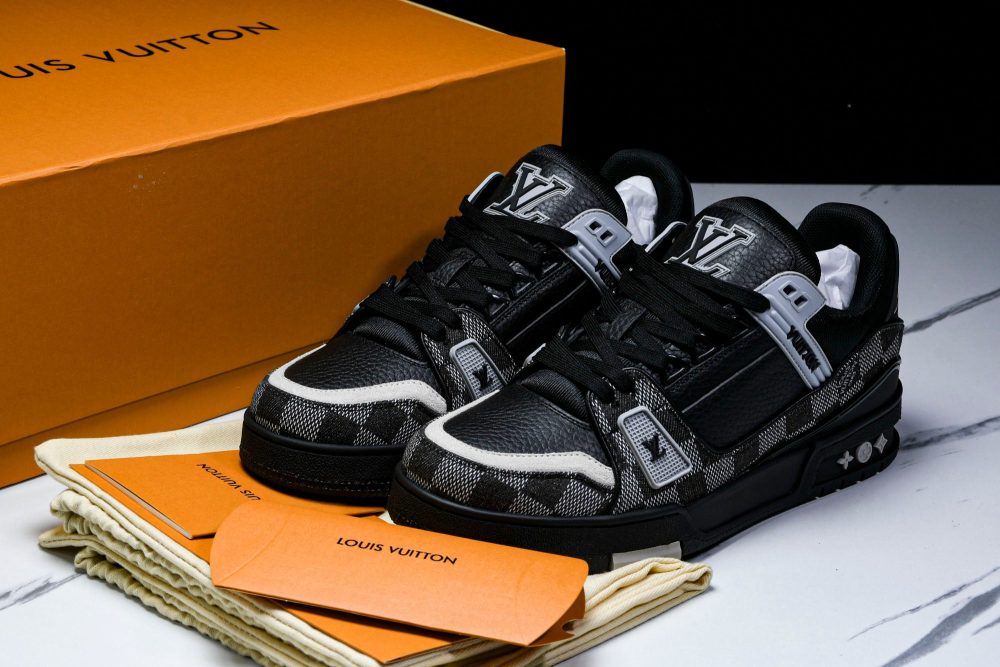 Louis Vuittоп Trainer Low 'Damier Black' - Image 16