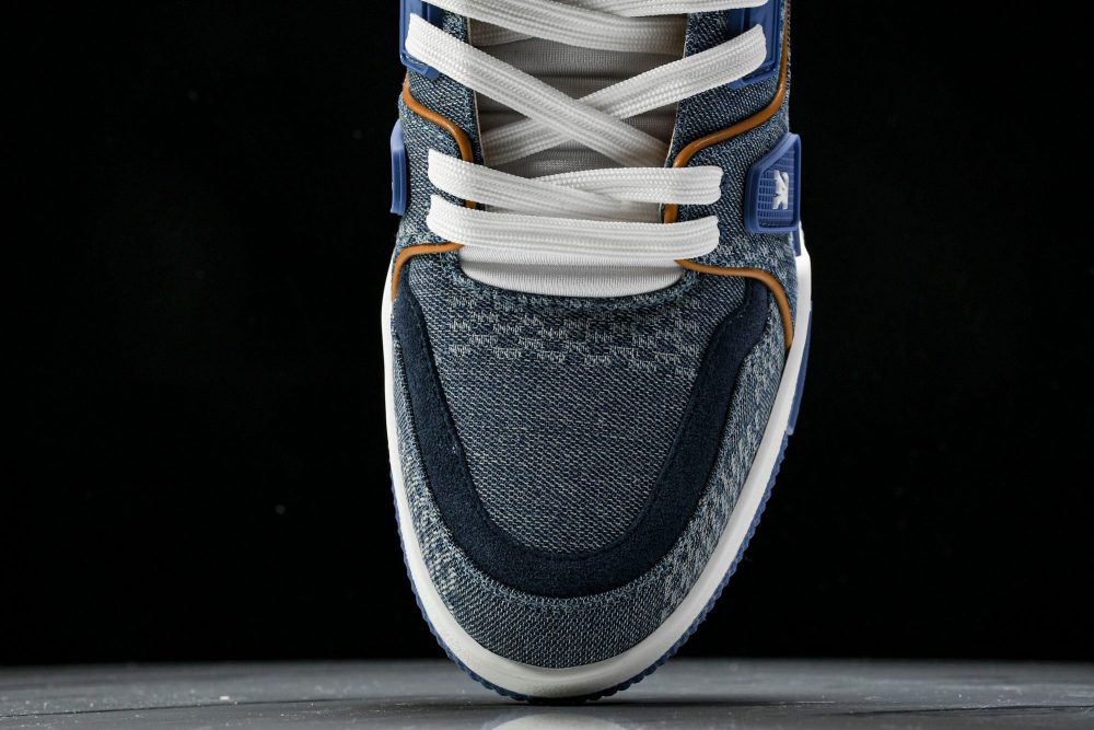 Louis Vuittоп Trainer Low 'Damier Blue Brown' - Image 6