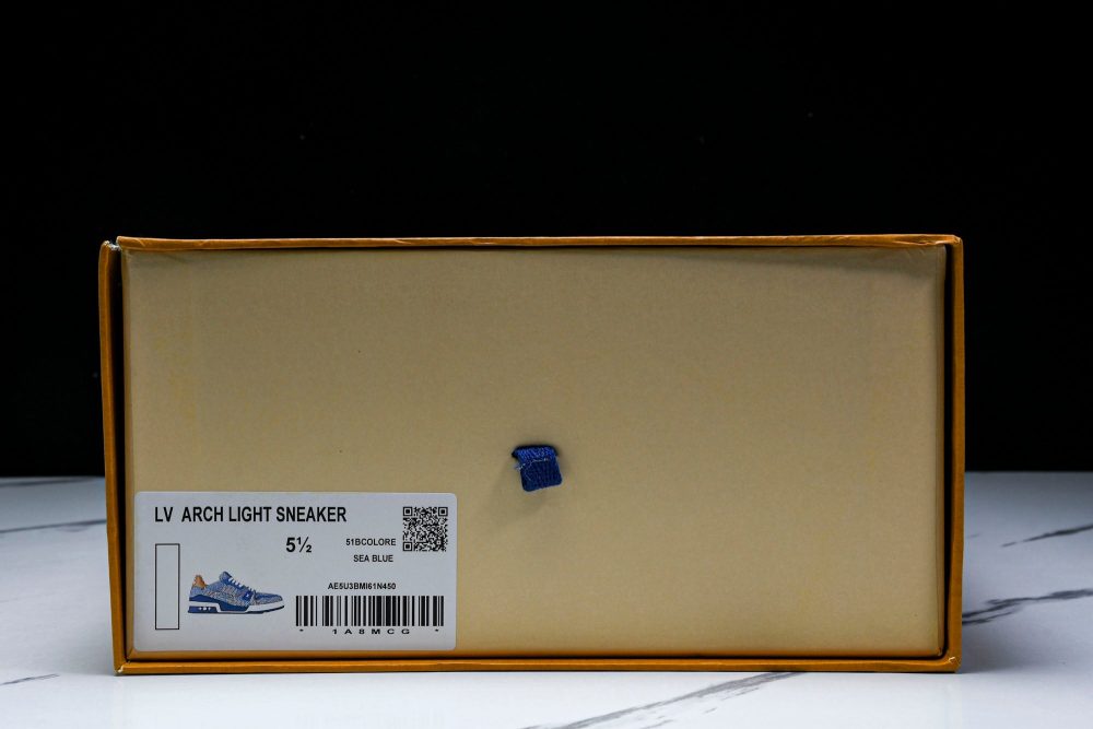 Louis Vuittоп Trainer Low 'Damier Blue Brown' - Image 29
