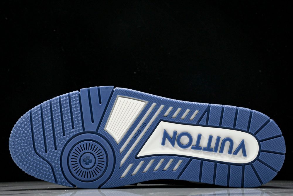 Louis Vuittоп Trainer Low 'Damier Blue Brown' - Image 15