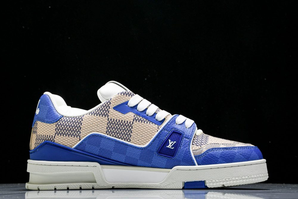 Louis Vuittоп Trainer Low 'Damier Blue' - Image 2