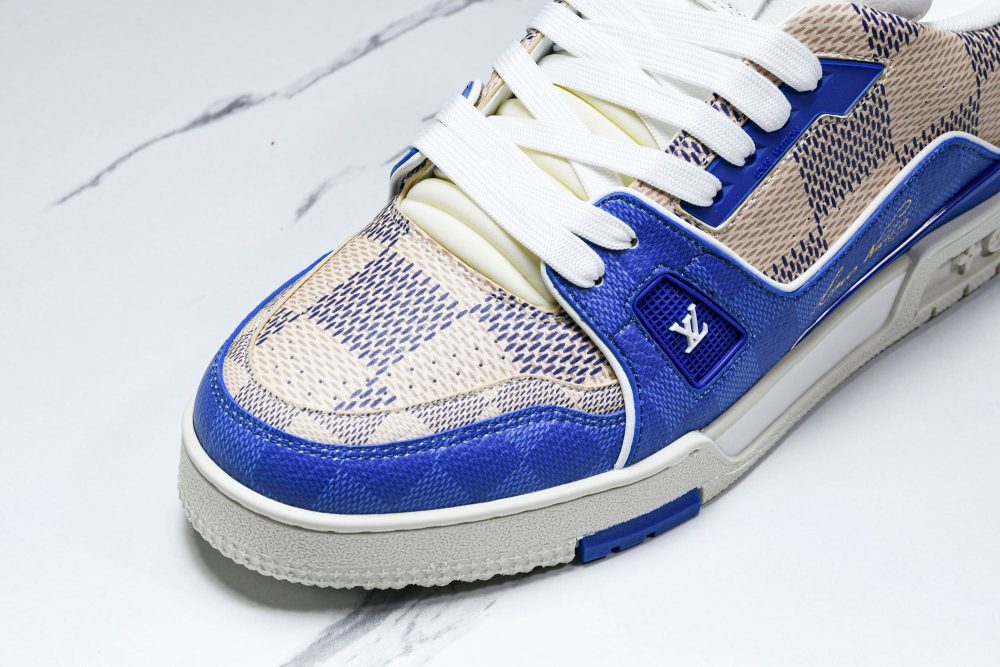 Louis Vuittоп Trainer Low 'Damier Blue' - Image 19