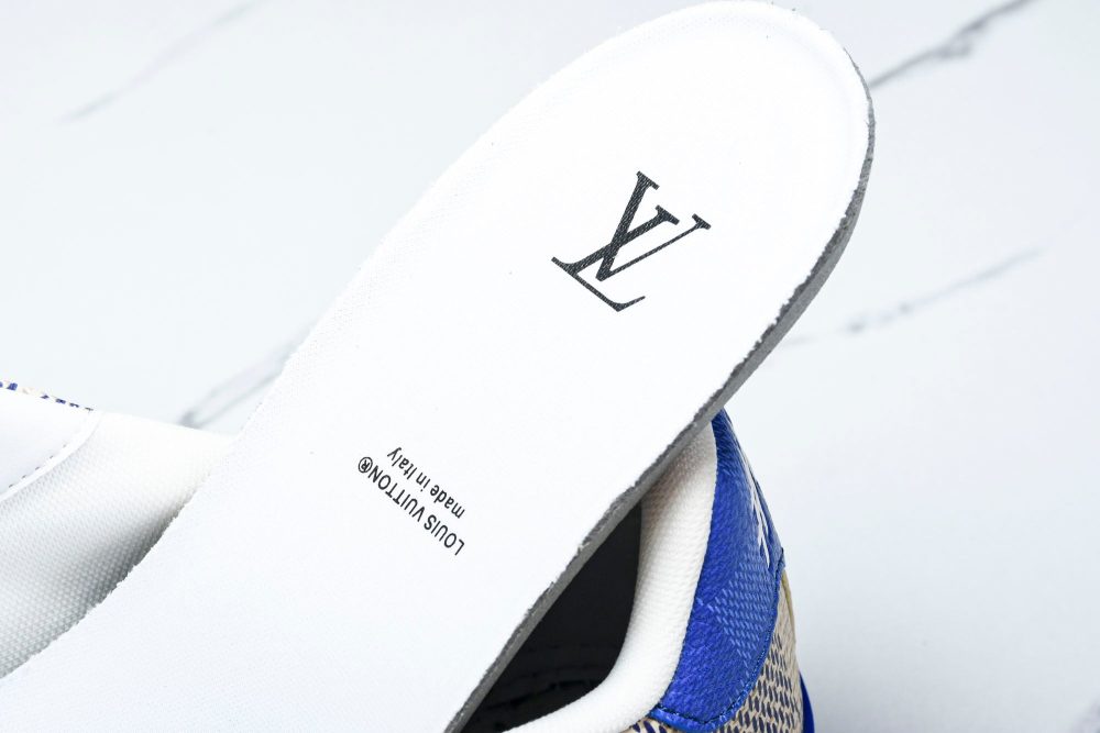 Louis Vuittоп Trainer Low 'Damier Blue' - Image 6