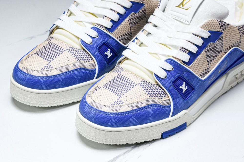 Louis Vuittоп Trainer Low 'Damier Blue' - Image 16