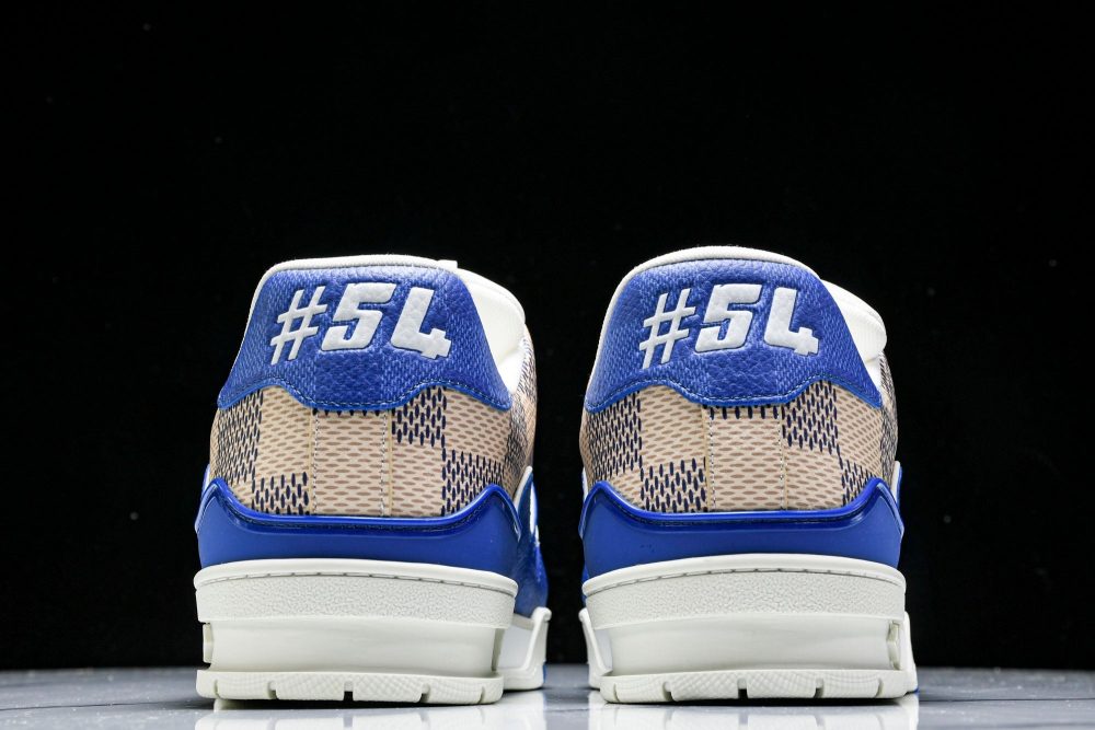 Louis Vuittоп Trainer Low 'Damier Blue' - Image 12
