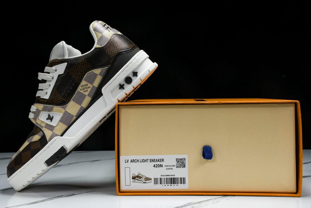Louis Vuittоп Trainer Low 'Damier Brown' - Image 32