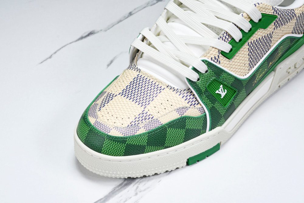 Louis Vuittоп Trainer Low 'Damier Green' - Image 15