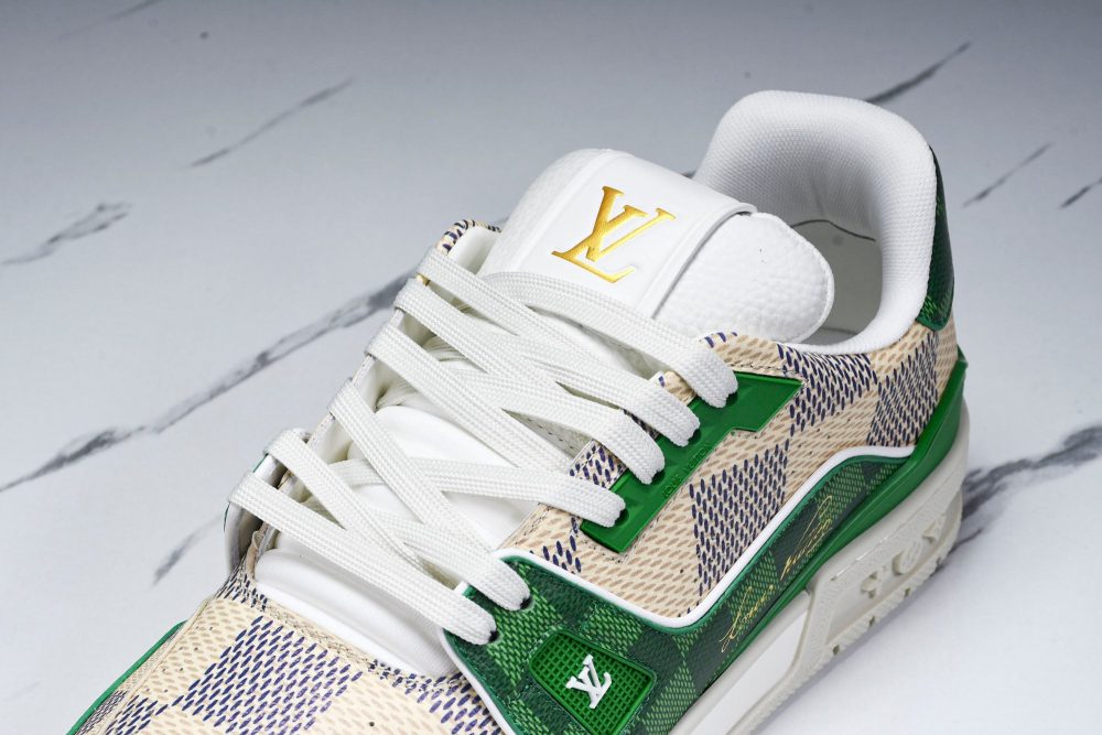 Louis Vuittоп Trainer Low 'Damier Green' - Image 19