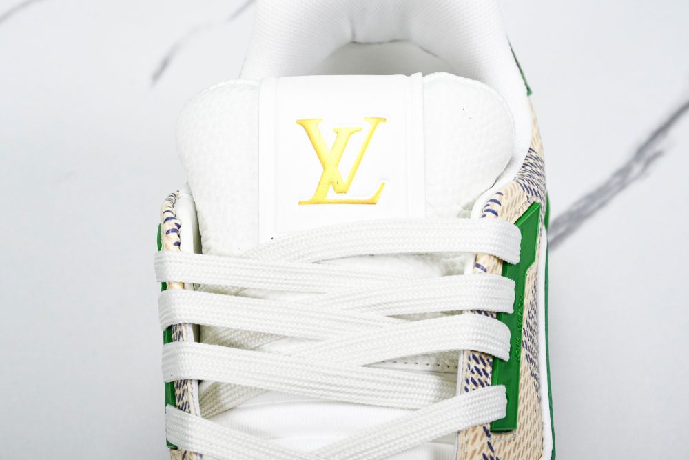Louis Vuittоп Trainer Low 'Damier Green' - Image 8