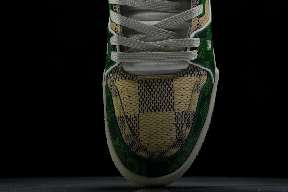 Louis Vuittоп Trainer Low 'Damier Green' - Image 6