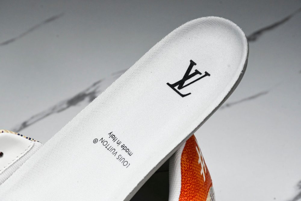 Louis Vuittоп Trainer Low 'Damier Orange' - Image 12