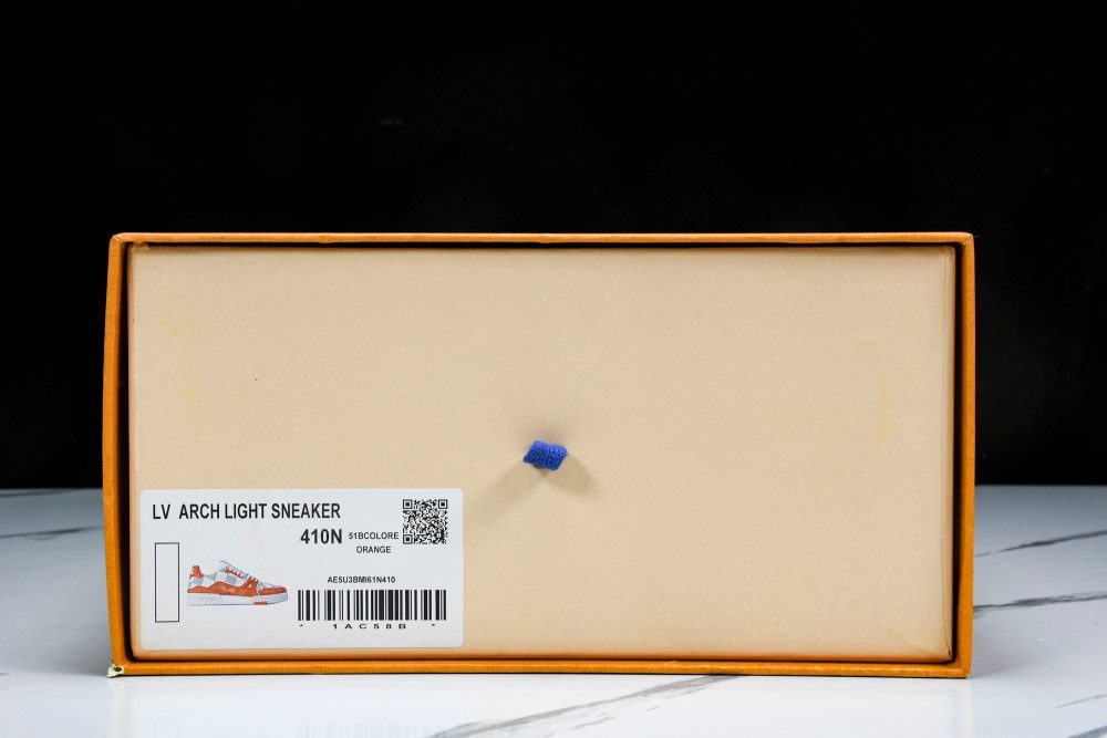 Louis Vuittоп Trainer Low 'Damier Orange' - Image 21