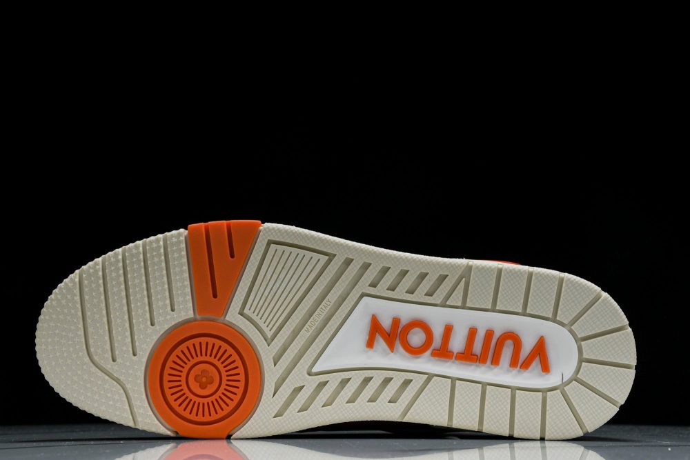Louis Vuittоп Trainer Low 'Damier Orange' - Image 5