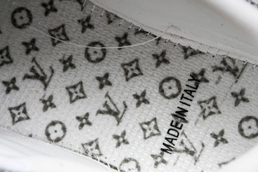 Louis Vuittоп Trainer Low 'Damier Purple' - Image 14