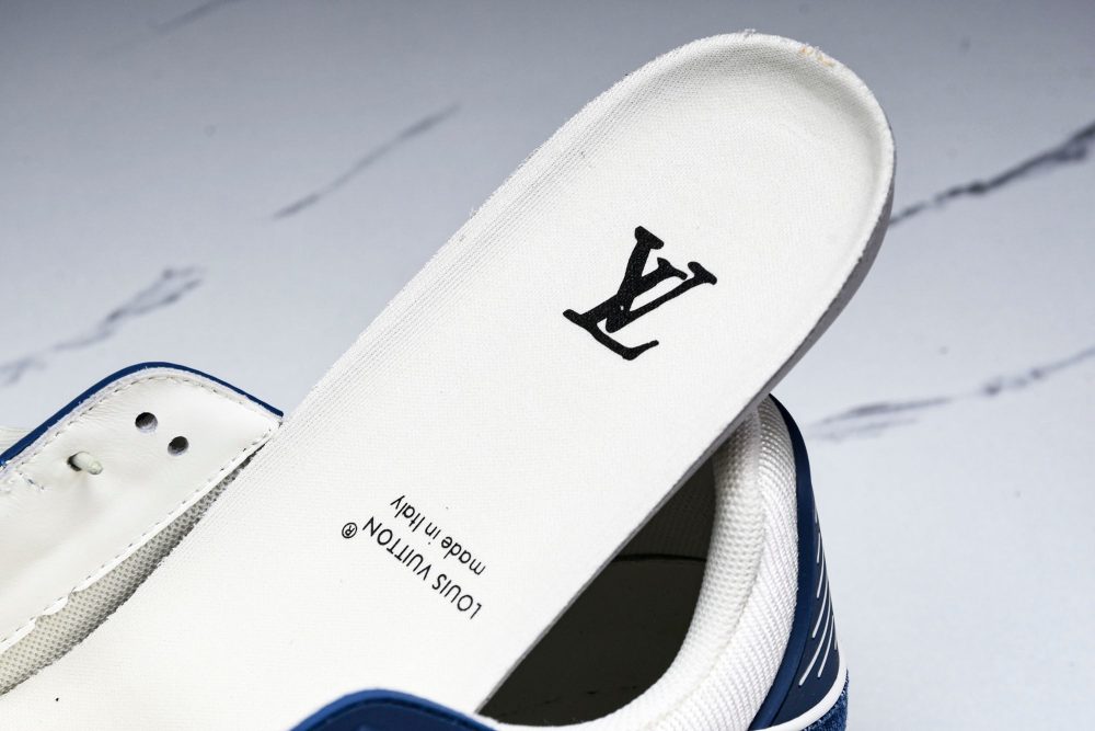 Louis Vuittоп Trainer Low 'Damier White Blue' - Image 11