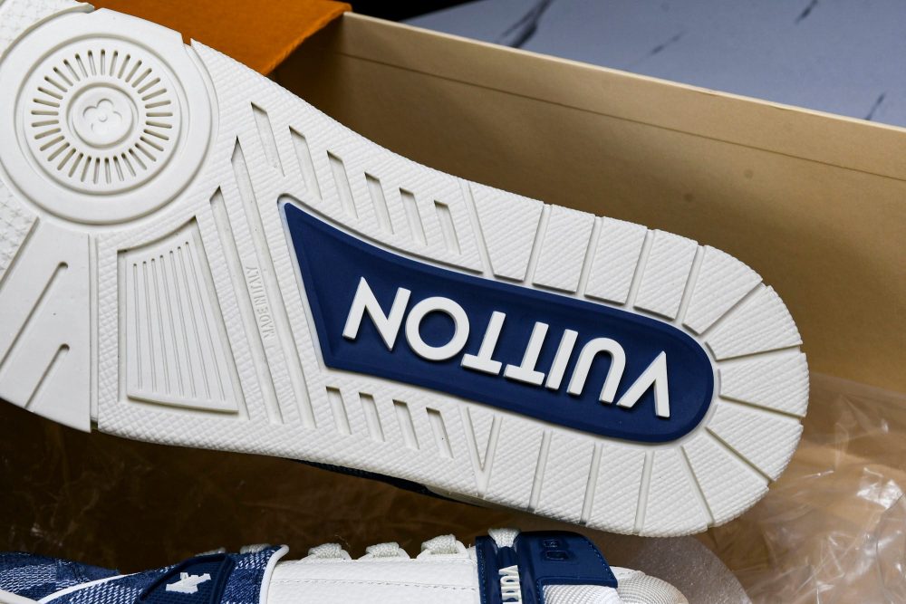 Louis Vuittоп Trainer Low 'Damier White Blue' - Image 22