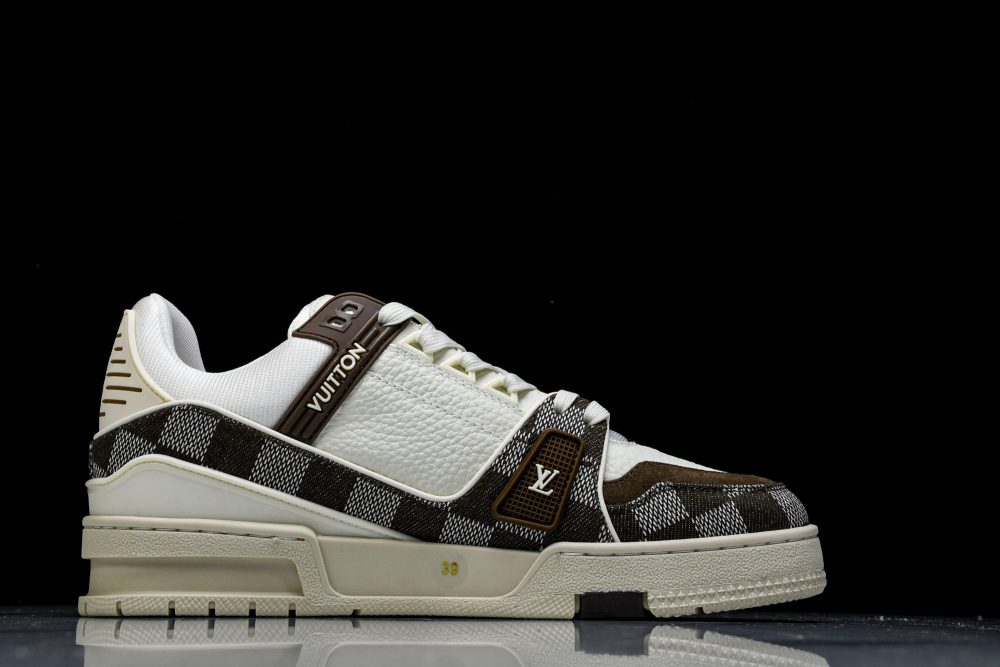 Louis Vuittоп Trainer Low 'Damier White Brown' - Image 3