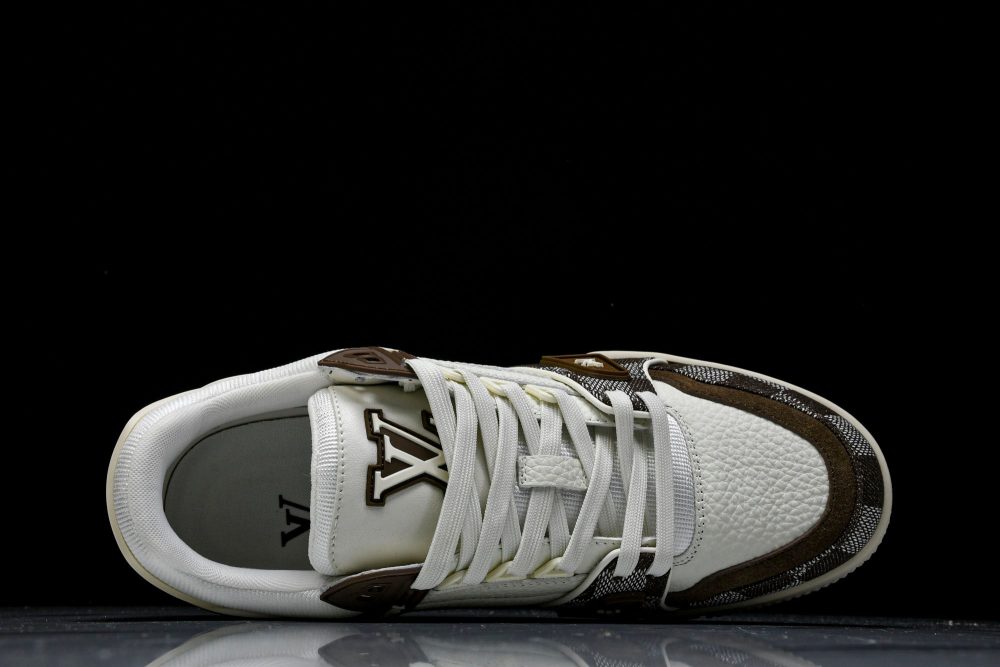 Louis Vuittоп Trainer Low 'Damier White Brown' - Image 4