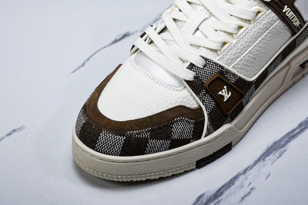 Louis Vuittоп Trainer Low 'Damier White Brown' - Image 17