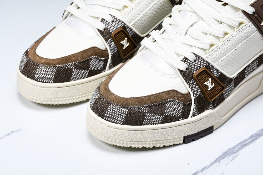 Louis Vuittоп Trainer Low 'Damier White Brown' - Image 18