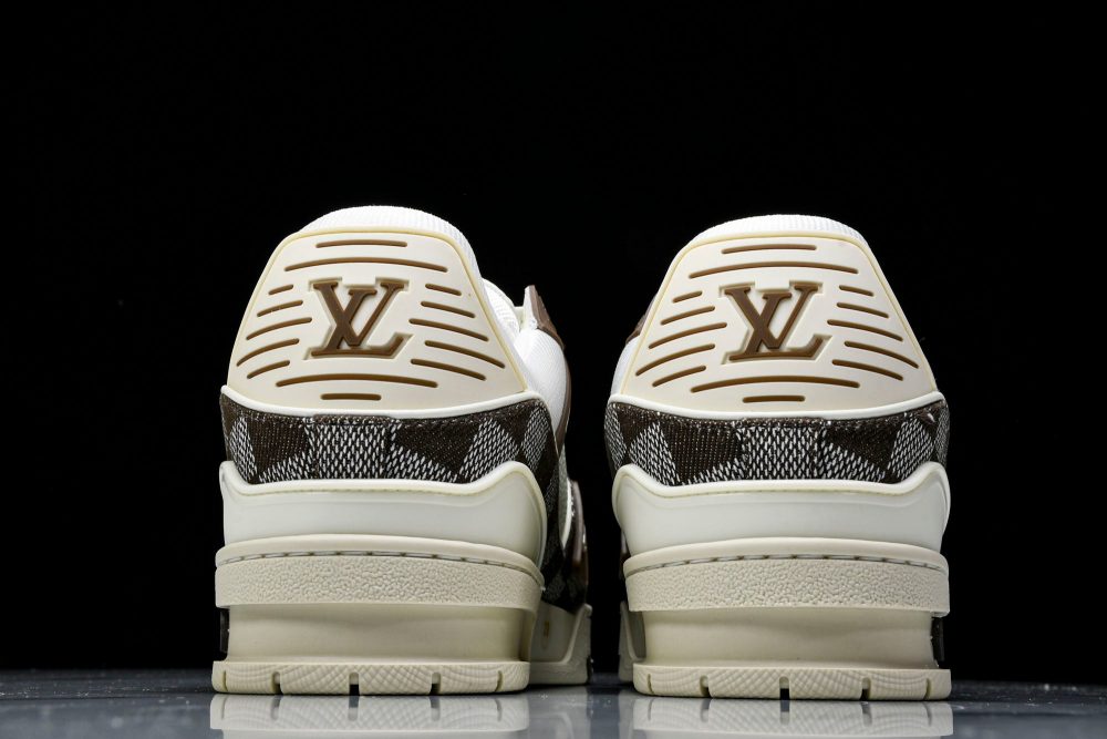 Louis Vuittоп Trainer Low 'Damier White Brown' - Image 8