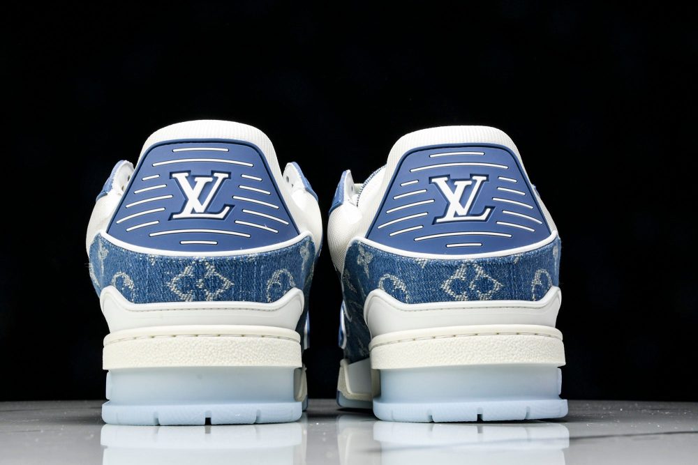 Louis Vuittоп Trainer Low 'Double Denim Monogram Blue' - Image 12
