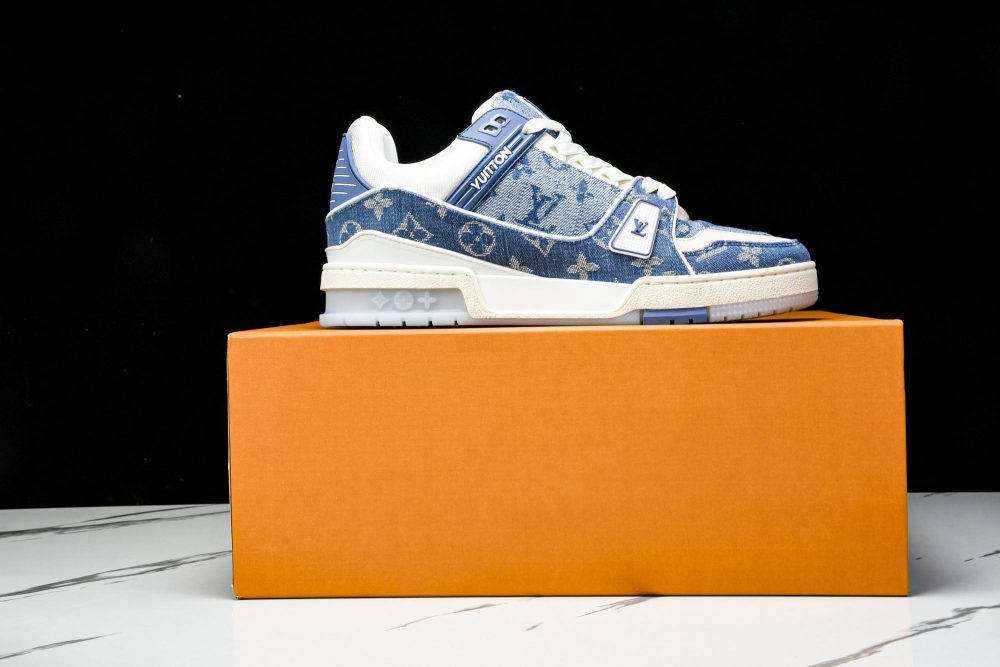 Louis Vuittоп Trainer Low 'Double Denim Monogram Blue' - Image 29
