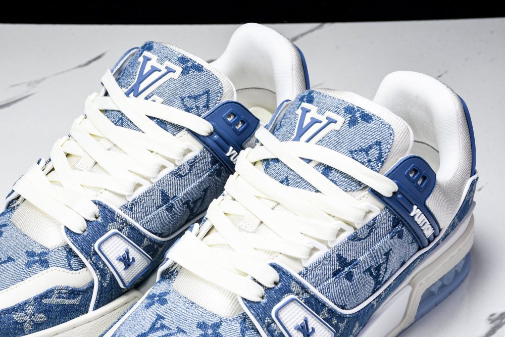 Louis Vuittоп Trainer Low 'Double Denim Monogram Blue' - Image 16