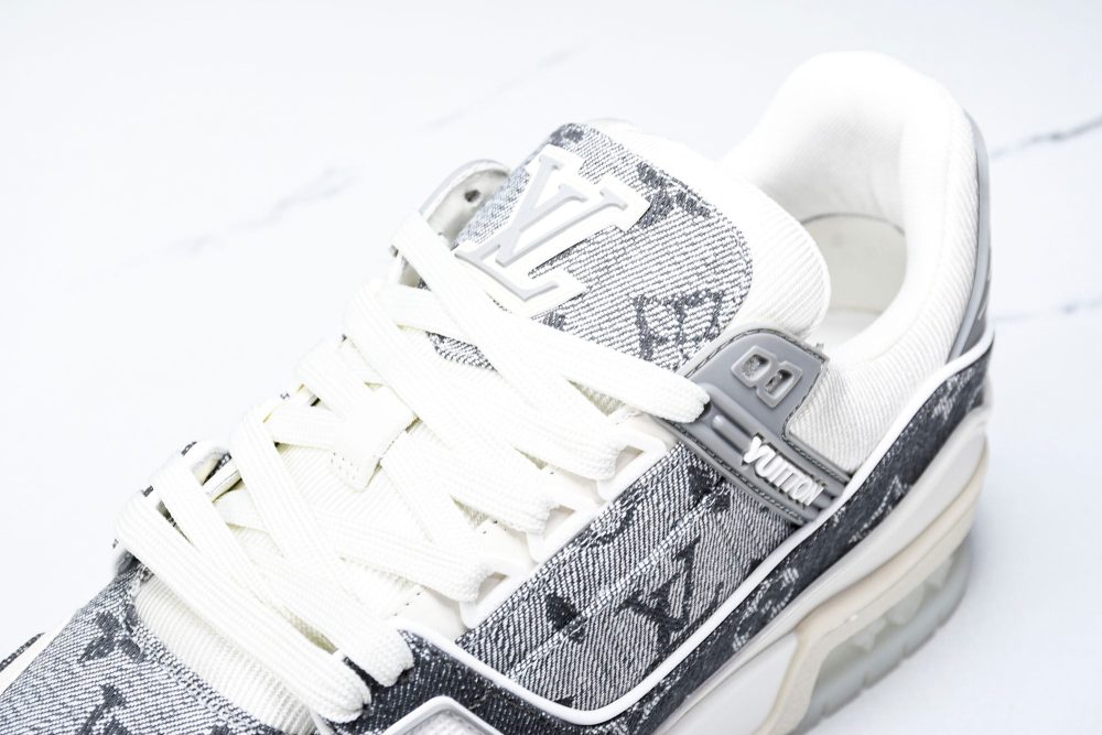 Louis Vuittоп Trainer Low 'Double Denim Monogram Grey' - Image 32