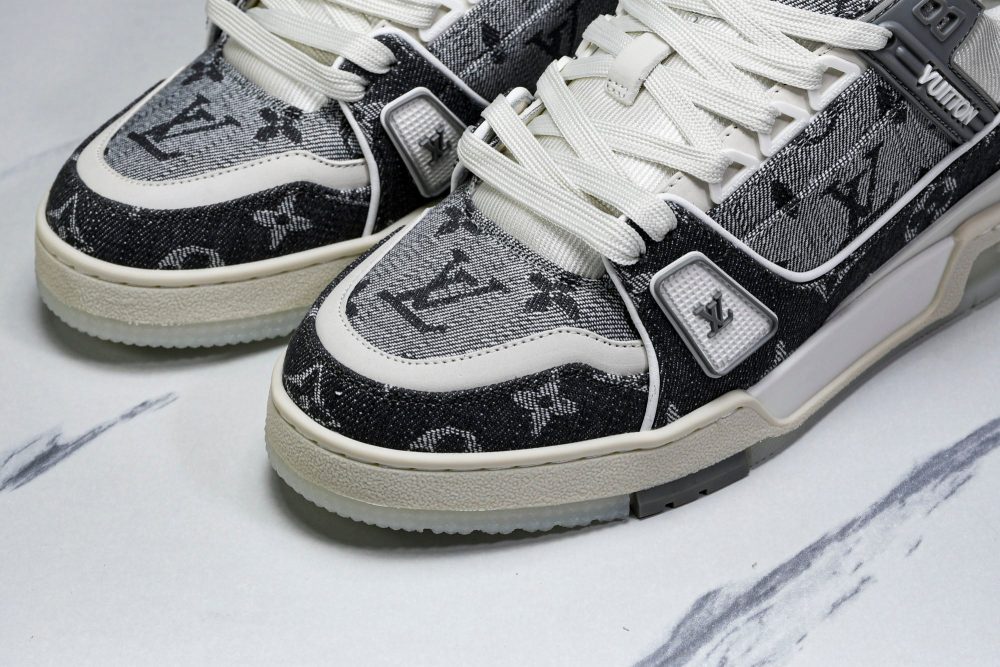 Louis Vuittоп Trainer Low 'Double Denim Monogram Grey' - Image 18