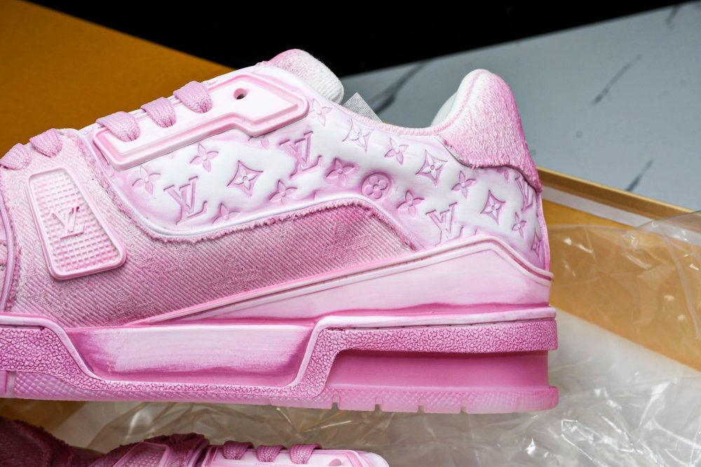 Louis Vuittоп Trainer Low 'Pink Distressed' - Image 20
