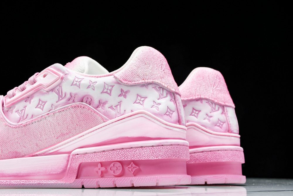 Louis Vuittоп Trainer Low 'Pink Distressed' - Image 8