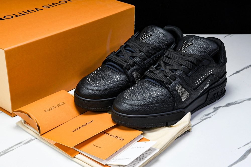 Louis Vuittоп Trainer Low 'Black Studded' - Image 18