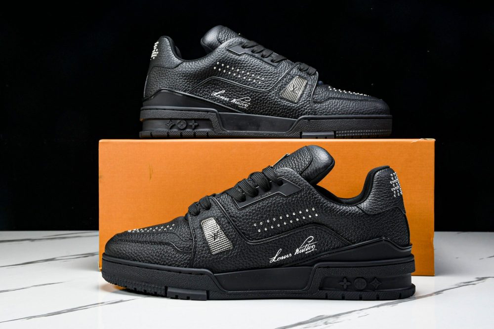 Louis Vuittоп Trainer Low 'Black Studded' - Image 20