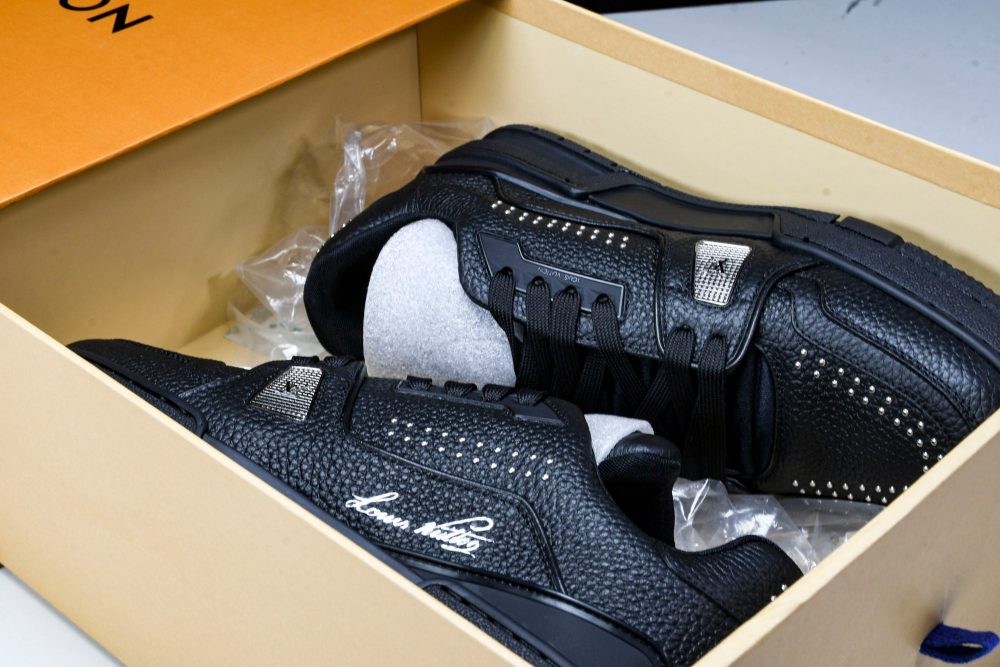 Louis Vuittоп Trainer Low 'Black Studded' - Image 21