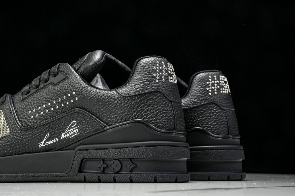 Louis Vuittоп Trainer Low 'Black Studded' - Image 8