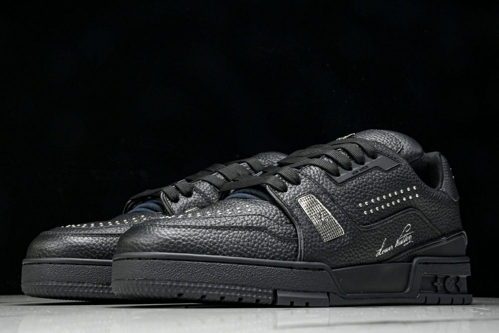 Louis Vuittоп Trainer Low 'Black Studded' - Image 2