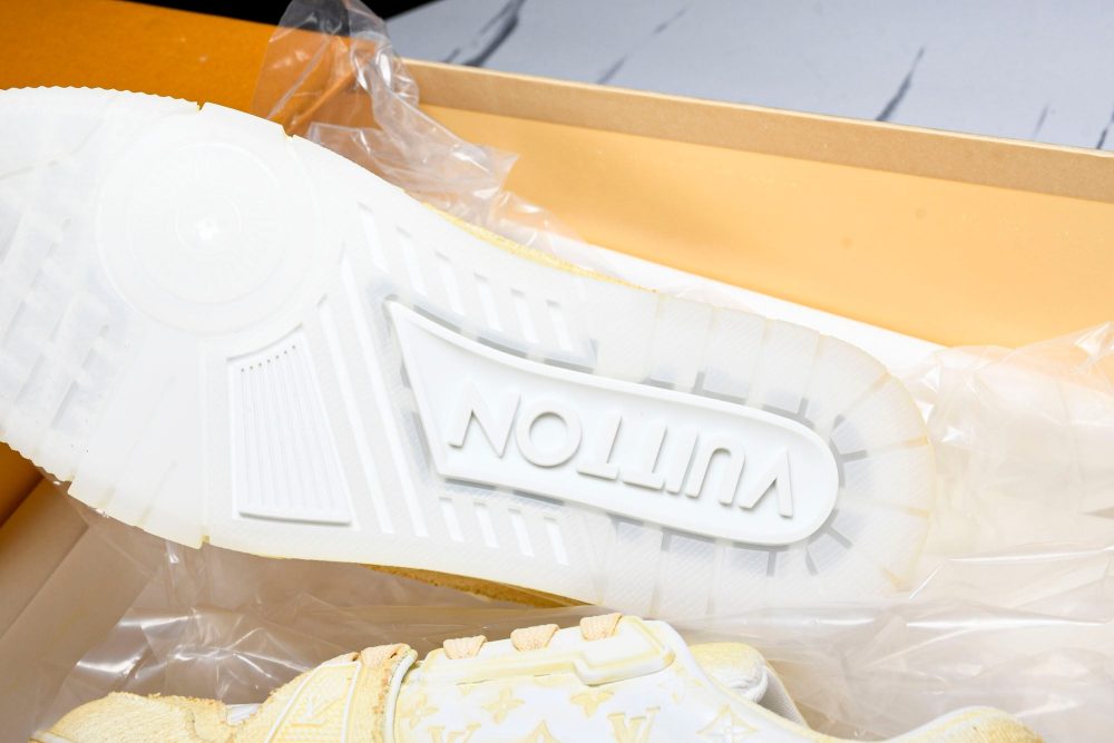 Louis Vuittоп Trainer Low 'Yellow Distressed' - Image 24