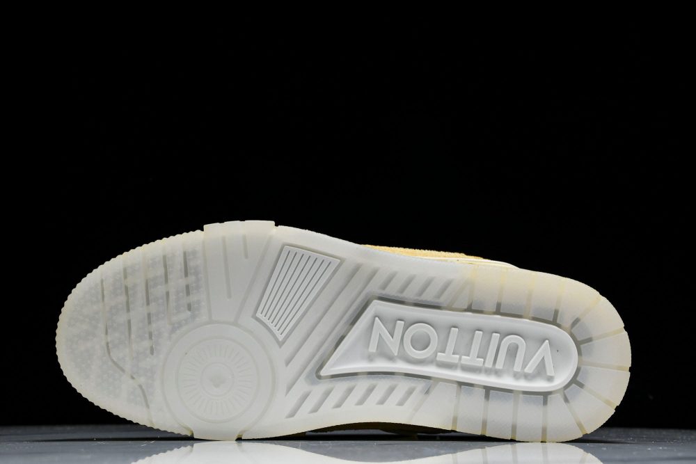 Louis Vuittоп Trainer Low 'Yellow Distressed' - Image 5