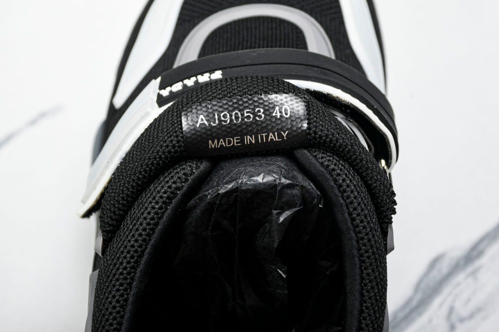 Prada Cloudburst Low 'Black Grey White' - Image 16