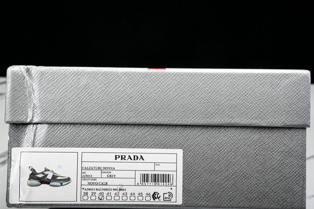 Prada Cloudburst Low 'Black Grey White' - Image 25