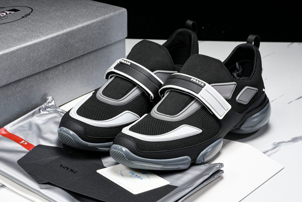 Prada Cloudburst Low 'Black Grey White' - Image 23