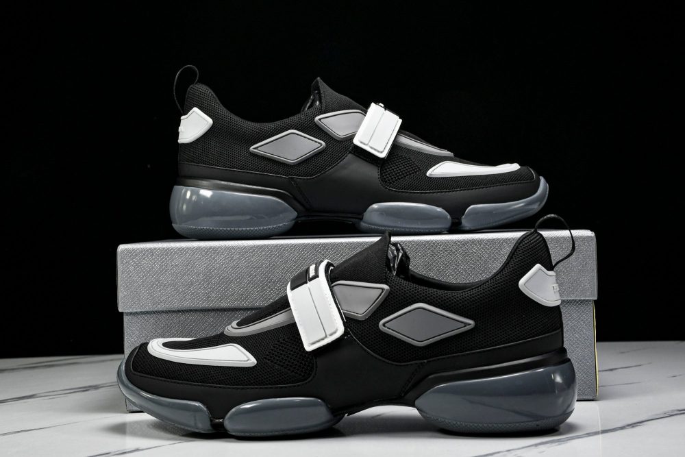 Prada Cloudburst Low 'Black Grey White' - Image 34