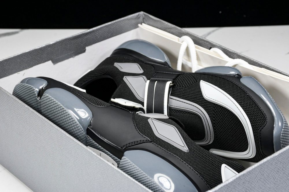 Prada Cloudburst Low 'Black Grey White' - Image 35