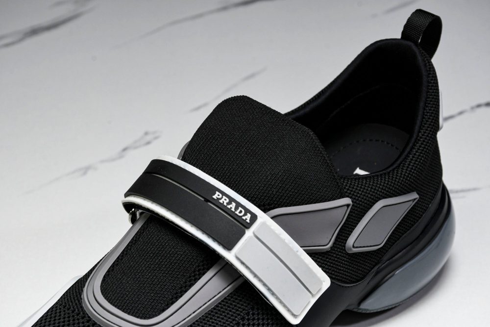 Prada Cloudburst Low 'Black Grey White' - Image 11