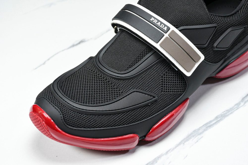 Prada Cloudburst Low 'Black Red' - Image 11