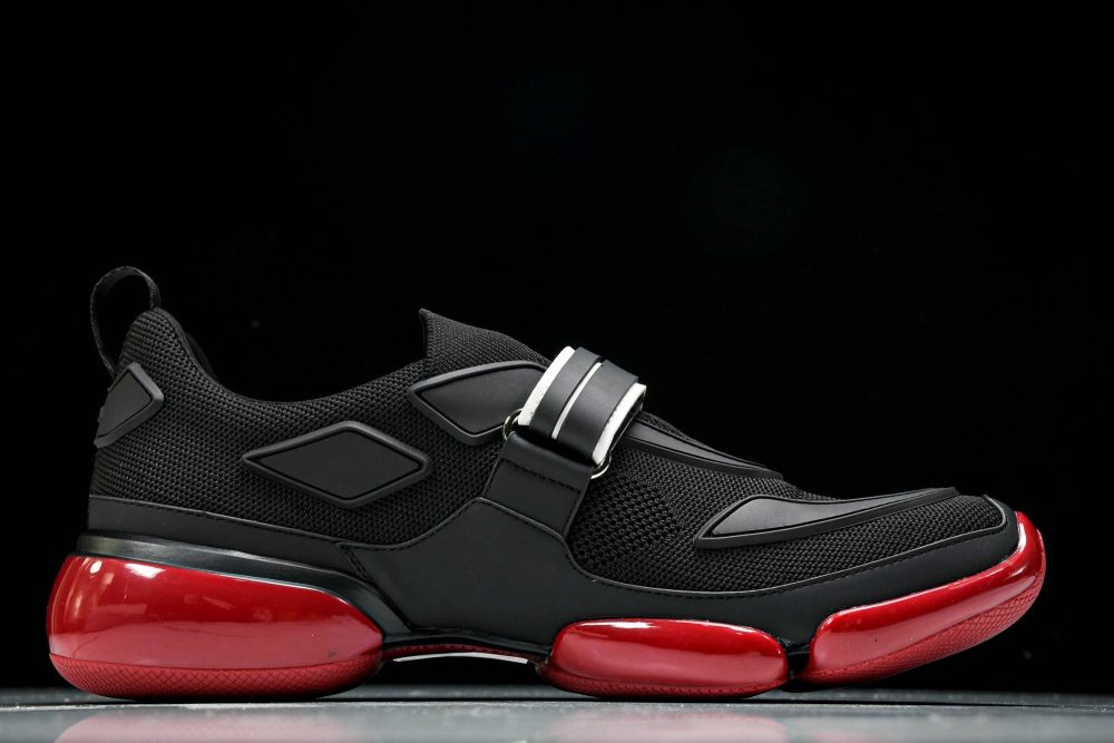 Prada Cloudburst Low 'Black Red' - Image 3