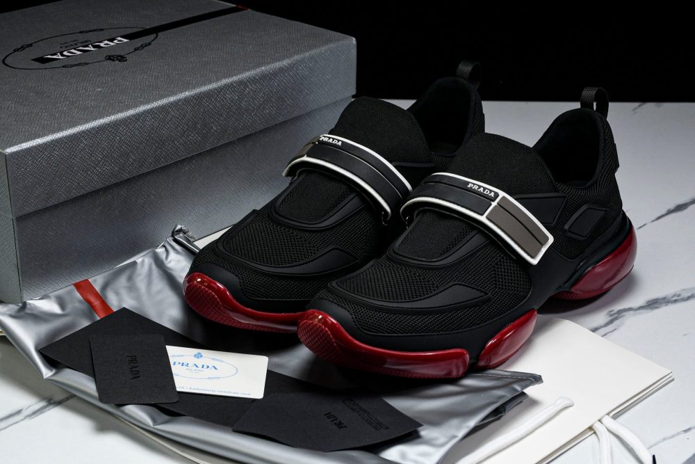 Prada Cloudburst Low 'Black Red' - Image 24
